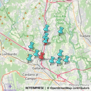 Mappa Via Resconi, 21044 Cavaria Con Premezzo VA, Italia (3.12417)