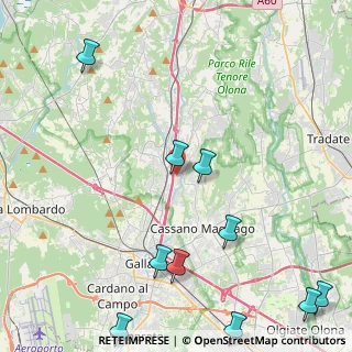 Mappa Via Resconi, 21044 Cavaria Con Premezzo VA, Italia (6.22727)