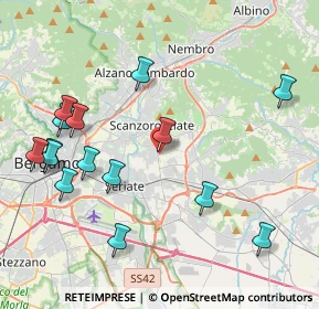 Mappa Via G. Pascoli, 24066 Pedrengo BG, Italia (4.63933)