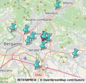 Mappa Via G. Pascoli, 24066 Pedrengo BG, Italia (3.17909)