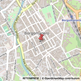 Mappa Corso Roma, 39, 28021 Borgomanero, Novara (Piemonte)