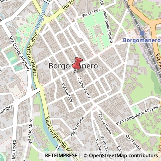 Mappa Corso Roma, 6, 28021 Borgomanero, Novara (Piemonte)