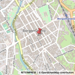 Mappa Corso Roma, 25, 28021 Borgomanero, Novara (Piemonte)