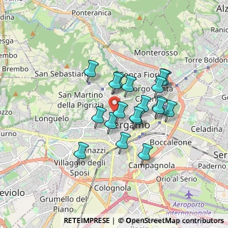 Mappa Via Sant'Alessandro, 24121 Bergamo BG, Italia (1.33474)