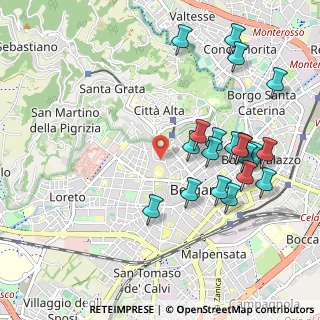 Mappa Via Sant'Alessandro, 24121 Bergamo BG, Italia (1.0695)