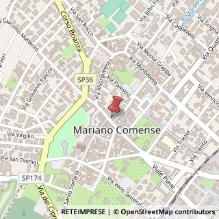 Mappa 22066 Mariano Comense CO, Italia, 22066 Mariano Comense, Como (Lombardia)