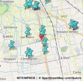 Mappa SP 47, 36056 Rosà VI (2.24438)