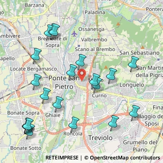 Mappa Via Giovanni Boccaccio, 24030 Mozzo BG, Italia (2.515)