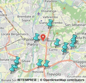 Mappa Via Giovanni Boccaccio, 24030 Mozzo BG, Italia (2.42)