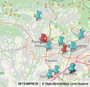 Mappa Via Giovanni Boccaccio, 24030 Mozzo BG, Italia (4.585)