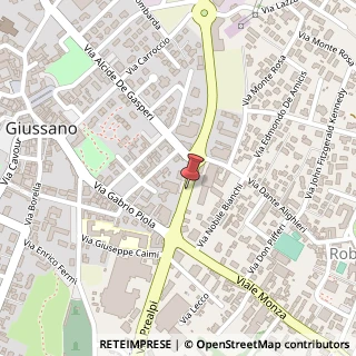 Mappa 6, 20833 Giussano, Monza e Brianza (Lombardia)