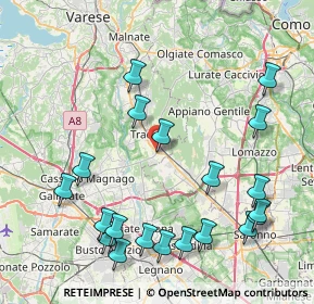 Mappa Strada Provinciale, 21049 Tradate VA, Italia (9.684)