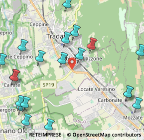 Mappa Strada Provinciale, 21049 Tradate VA, Italia (2.8295)