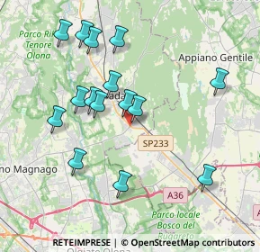 Mappa Strada Provinciale, 21049 Tradate VA, Italia (3.77067)