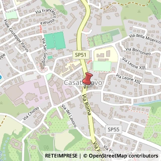 Mappa Via C. Cavour, 6, 23880 Casatenovo, Lecco (Lombardia)