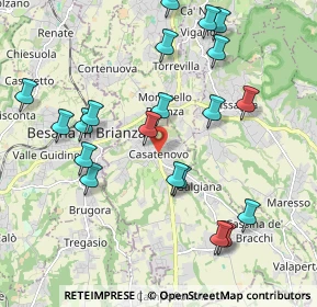 Mappa Casatenovo, 23880 Casatenovo LC, Italia (2.1515)