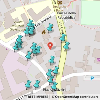Mappa Via Alessandro Manzoni, 23880 Casatenovo LC, Italia (0.06923)