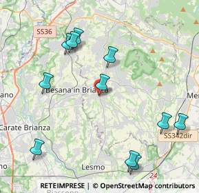 Mappa Casatenovo, 23880 Casatenovo LC, Italia (4.66818)