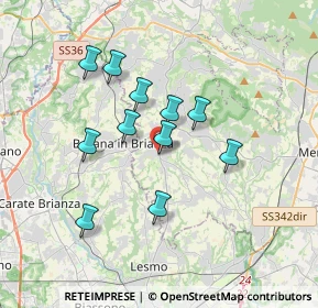Mappa Via Alessandro Manzoni, 23880 Casatenovo LC, Italia (2.98)