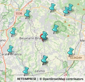 Mappa Casatenovo, 23880 Casatenovo LC, Italia (4.60846)