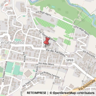 Mappa Via Alesssandro Manzoni, 27C, 24069 Cenate Sotto, Bergamo (Lombardia)