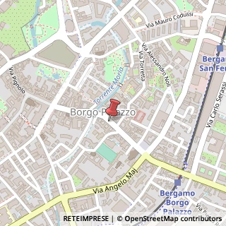 Mappa Via Borgo Palazzo, 31, 24125 Bergamo, Bergamo (Lombardia)