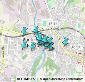 Mappa Via Piave, 24036 Ponte San Pietro BG, Italia (0.2245)