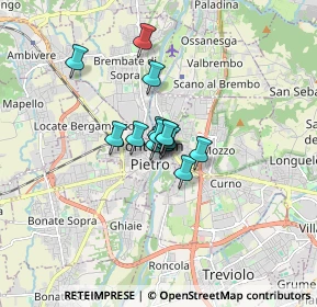 Mappa Via Piazzini, 24036 Ponte San Pietro BG, Italia (0.815)