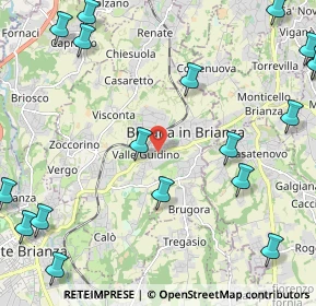 Mappa Viale J. e R. Kennedy, 20045 Besana In Brianza MB, Italia (3.267)