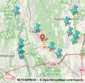 Mappa Via Fiume, 21049 Tradate VA, Italia (4.84333)