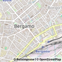 Mapa Bergamo