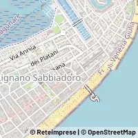 지도 Lignano Sabbiadoro