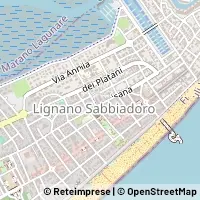 Kaart Lignano Sabbiadoro