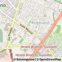Mapa Giussano