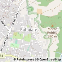 Mapa Robbiate
