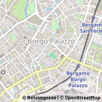 Hartă Bergamo