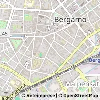 地图 Bergamo