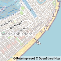 Mapa Lignano Sabbiadoro