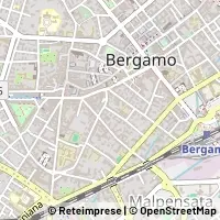 地图 Bergamo