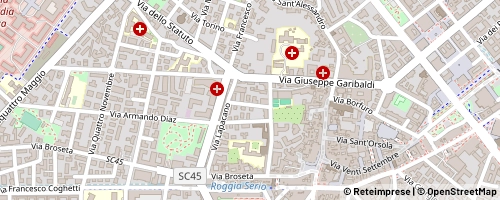 Mappa Bergamo