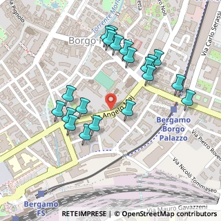 Mappa Via Pinamonte da Brembate, 24121 Bergamo BG, Italia (0.242)