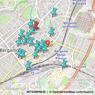 Mappa Via Pinamonte da Brembate, 24121 Bergamo BG, Italia (0.4775)