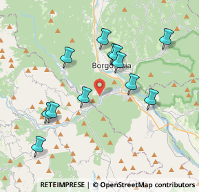 Mappa Via Venenza, 13010 Guardabosone VC, Italia (3.69833)