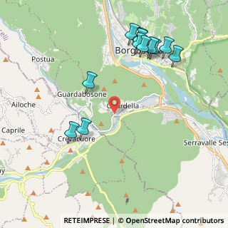 Mappa Via Venenza, 13010 Guardabosone VC, Italia (2.30333)
