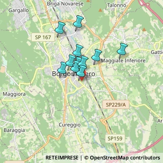 Mappa Via Giovanni Pascoli, 28021 Borgomanero NO, Italia (1.22545)
