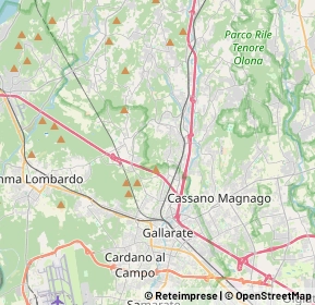 Mappa 21044 Gallarate VA, Italia (5.2325)