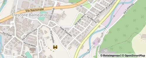 Mappa Trescore Balneario