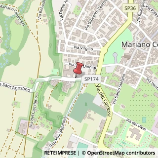 Mappa Via Sant'Agostino, 14/16, 22066 Mariano Comense, Como (Lombardia)