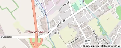 Mappa Torre de' Roveri