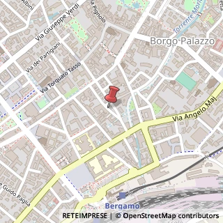 Mappa Via del casalino 5/h, 24121 Bergamo, Bergamo (Lombardia)